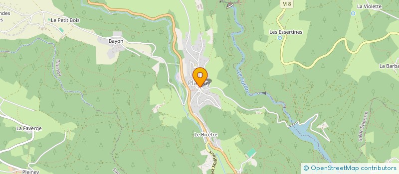 localisation de l'entreprise LE MARMITON DU PILAT  PLANFOY