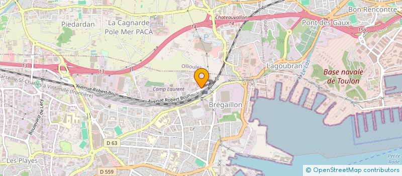 localisation de l'entreprise LE MARO  LA SEYNE-SUR-MER