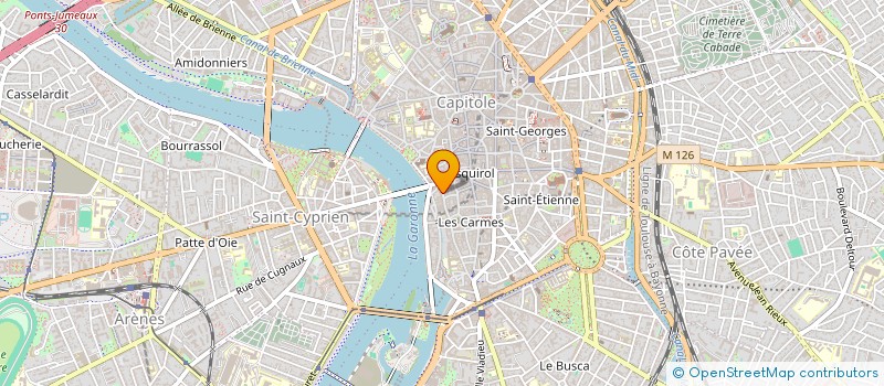 localisation de l'entreprise LE MAROCAIN  TOULOUSE