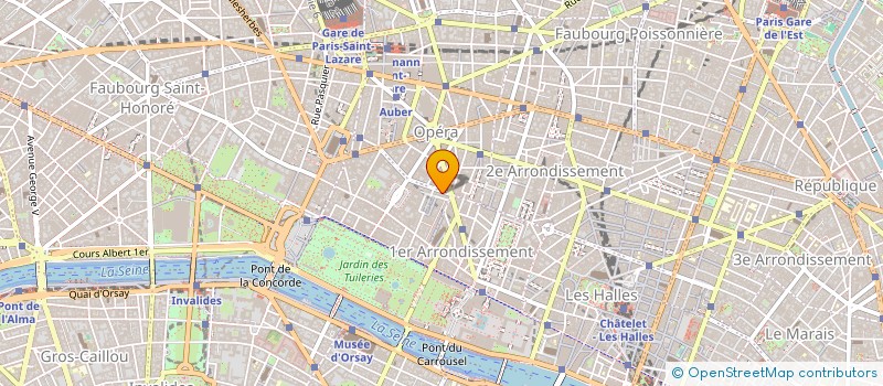 localisation de l'entreprise LE MAROQUINIER à PARIS
