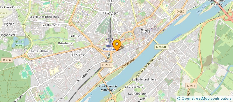 localisation de l'entreprise LE MARQUE-PAGE 1871  BLOIS