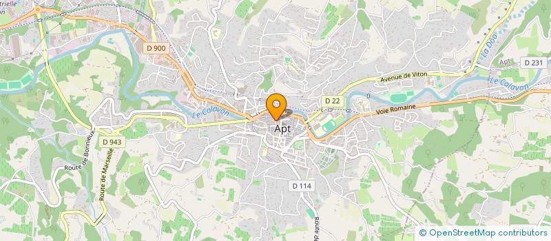 localisation de l'entreprise LE MARQUE PAGE à APT