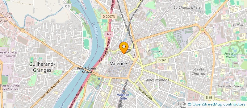 localisation de l'entreprise LE MARQUIS à VALENCE