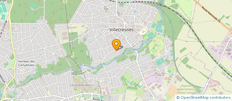 localisation de l'entreprise LE MARQUIS PARIS  VILLECRESNES