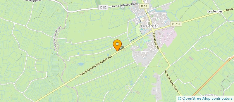 localisation de l'entreprise LE MARQUISAT  LE PERRIER