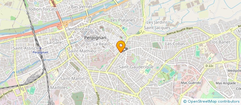 localisation de l'entreprise LE MARRAKECH à PERPIGNAN