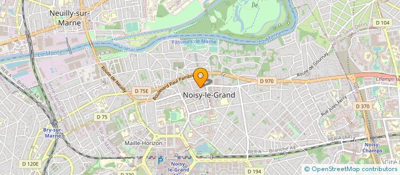 localisation de l'entreprise LE MARRAKECH  NOISY-LE-GRAND