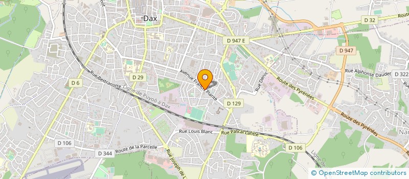 localisation de l'entreprise LE MARRAKECH à DAX