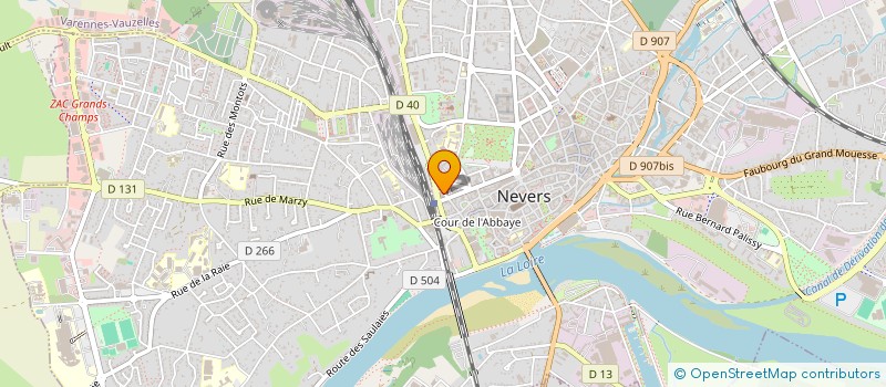 localisation de l'entreprise LE MARRAKECH 58 à NEVERS