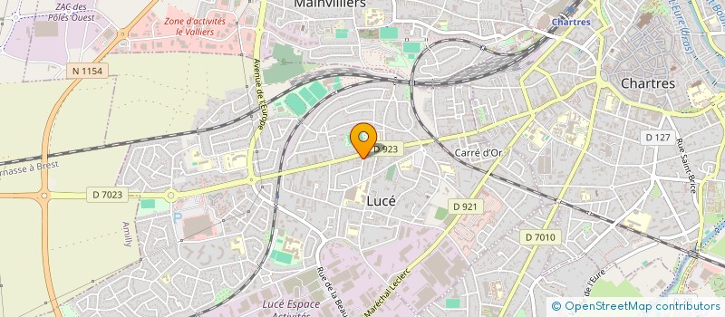 localisation de l'entreprise LE MARRAKECH à LUCE