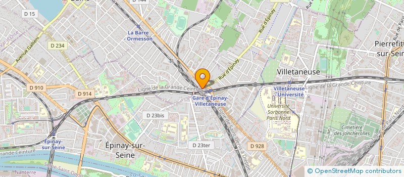 localisation de l'entreprise LE MARSALA à EPINAY-SUR-SEINE