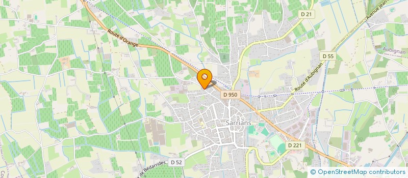 localisation de l'entreprise LE MARSALA  SARRIANS