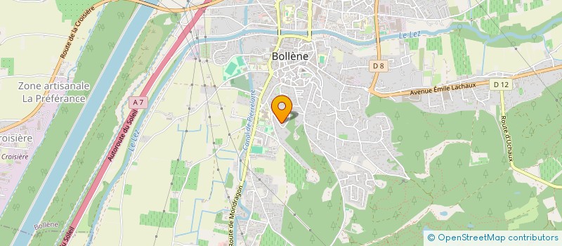 localisation de l'entreprise LE MARSEILLAIS  BOLLENE