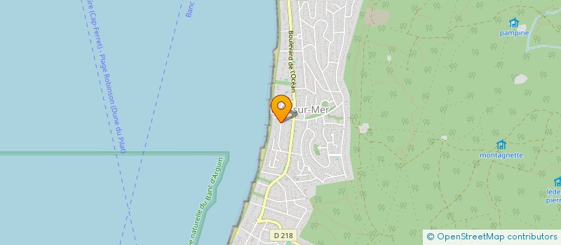 localisation de l'entreprise LE MARSOUPAT à LA TESTE-DE-BUCH