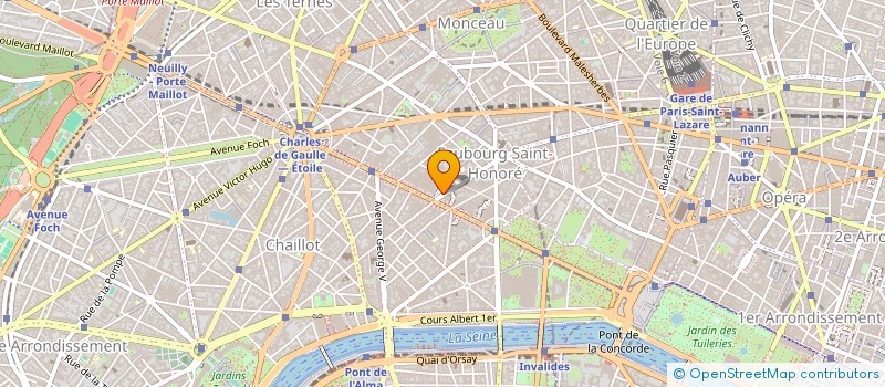 localisation de l'entreprise LE & MARTIN COMPANY à PARIS