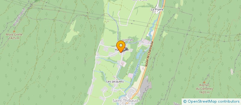 localisation de l'entreprise LE MARTIN GOURMET  AIGUEBELETTE-LE-LAC