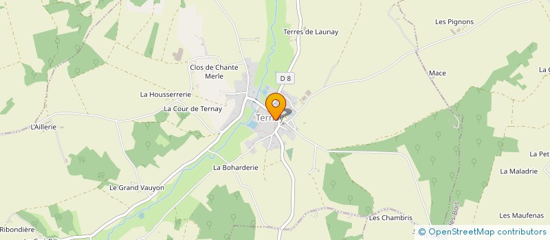 localisation de l'entreprise LE MARTINOIS à SAINT-MARTIN-DES-BOIS