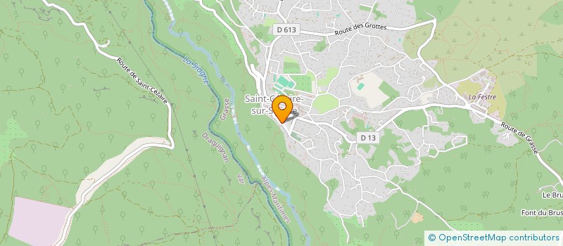 localisation de l'entreprise LE MAS à SAINT-CEZAIRE-SUR-SIAGNE
