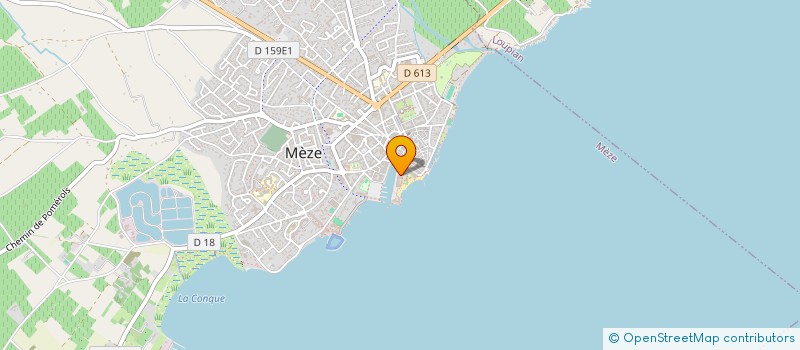 localisation de l'entreprise LE MAS à MEZE