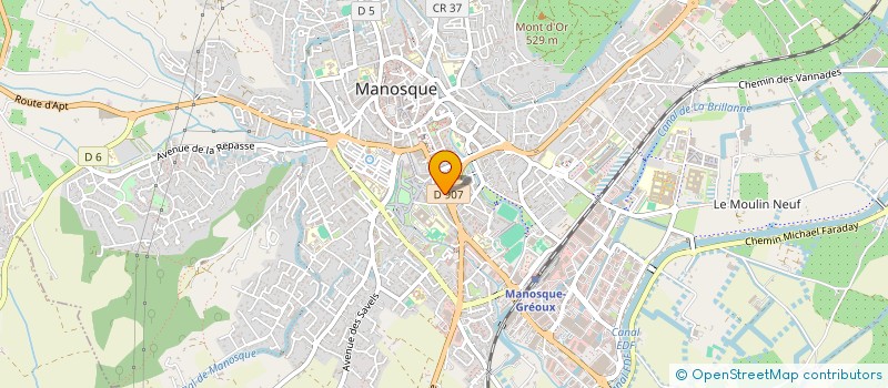 localisation de l'entreprise LE MAS à MANOSQUE