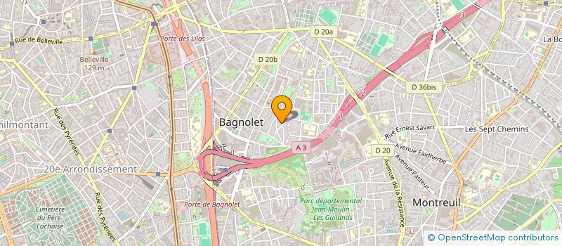 localisation de l'entreprise LE MAS BEARNAIS  GELOS