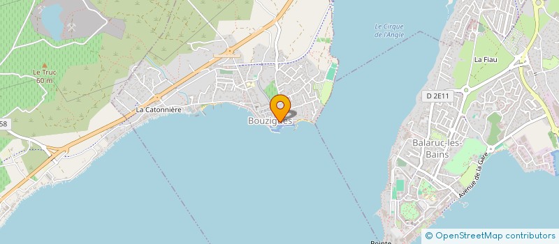localisation de l'entreprise LE MAS BLEU à LOUPIAN