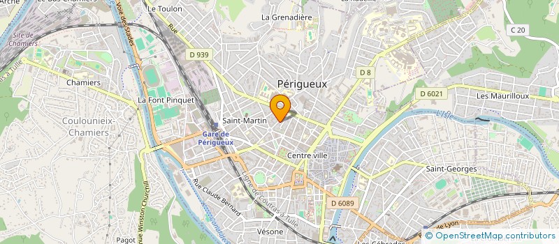 localisation de l'entreprise LE MAS-CARET à PERIGUEUX