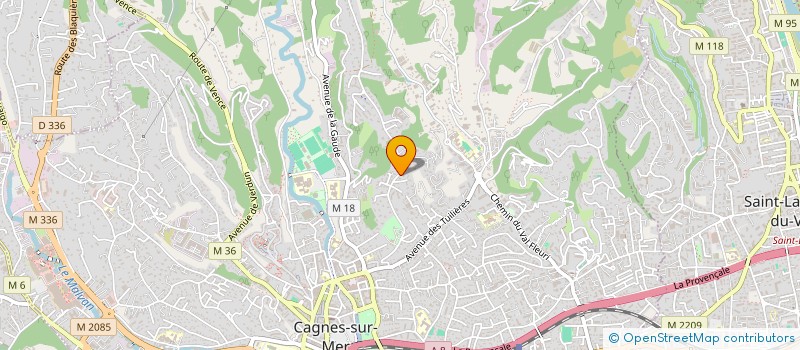 localisation de l'entreprise LE MAS COSTE à CAGNES-SUR-MER