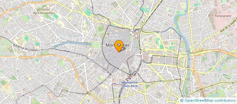 localisation de l'entreprise LE MAS D'AZUR à MONTPELLIER