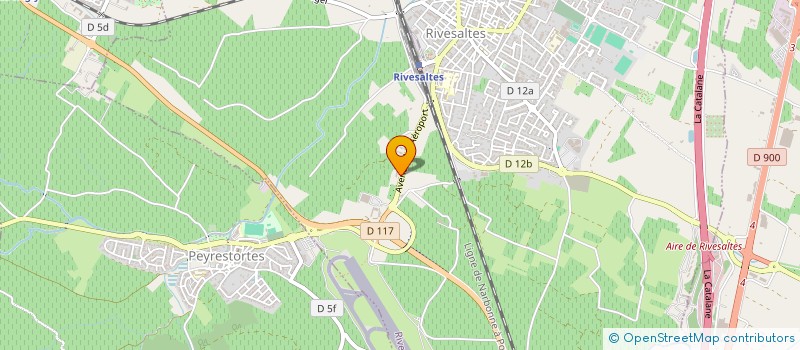 localisation de l'entreprise LE MAS D'ELIANE  RIVESALTES