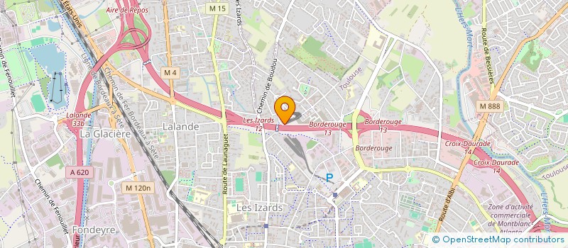 localisation de l'entreprise LE MAS DE CHRISTINE à TOULOUSE