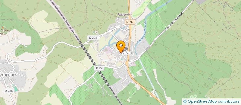 localisation de l'entreprise LE MAS DE GANCEL à VERNEGUES