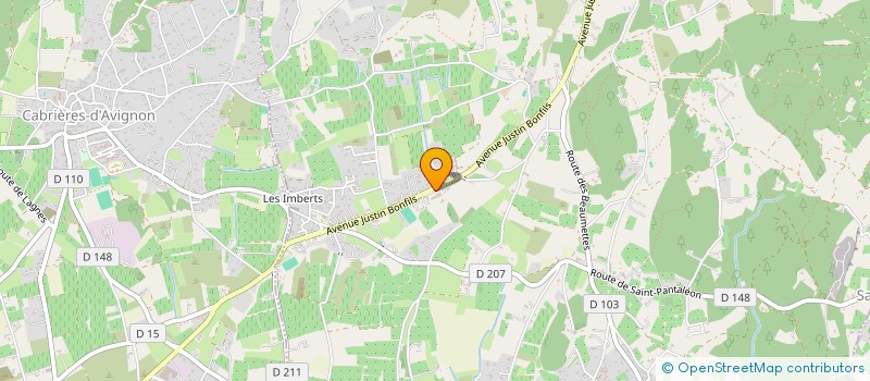 localisation de l'entreprise LE MAS DE LA SENANCOLE  GORDES