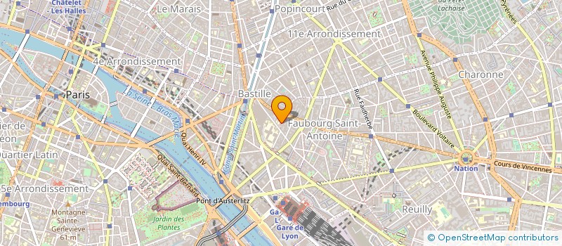 localisation de l'entreprise LE MAS DE SCABAS à PARIS
