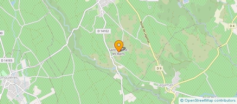 localisation de l'entreprise LE MAS DES AROMES à MONTPEYROUX
