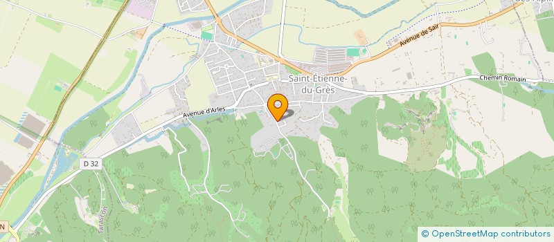 localisation de l'entreprise LE MAS DES CIGALES  SAINT-ETIENNE-DU-GRES