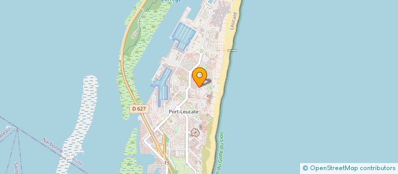 localisation de l'entreprise LE MAS DES LAVANDIERES à LEUCATE