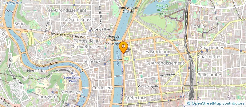 localisation de l'entreprise LE MAS DES RENARDS  LYON