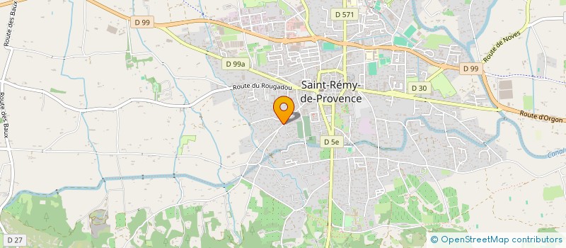 localisation de l'entreprise LE MAS DES SENTEURS à SAINT-REMY-DE-PROVENCE