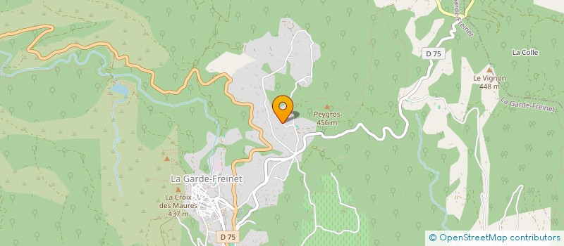 localisation de l'entreprise LE MAS DU CURNIER à LA GARDE-FREINET