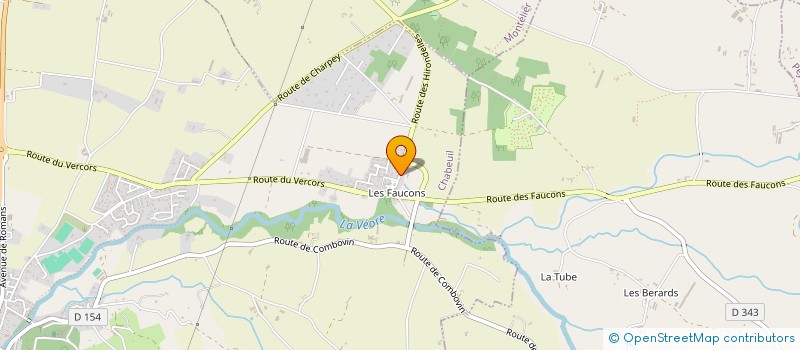 localisation de l'entreprise LE MAS DU GROZEAU à CHABEUIL