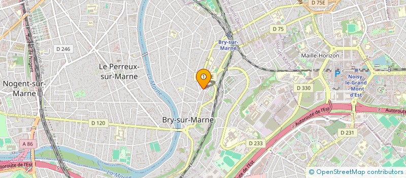 localisation de l'entreprise LE MAS DU POIRIER à BRY-SUR-MARNE