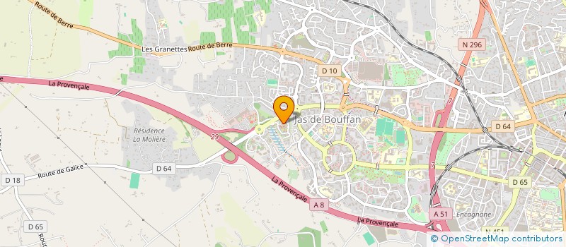 localisation de l'entreprise LE MAS ENTREMONT HOTEL RESTAUR à AIX EN PROVENCE