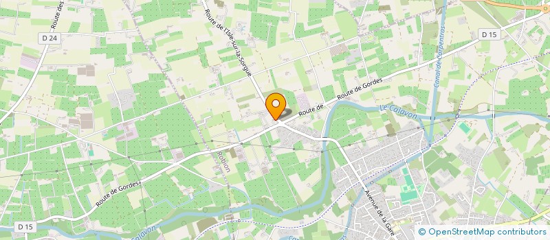 localisation de l'entreprise LE MAS SAINT JOSEPH  ROBION