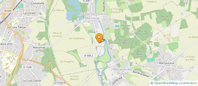 localisation de l'entreprise LE MAS SIX à SAINTE-GEMME-MORONVAL