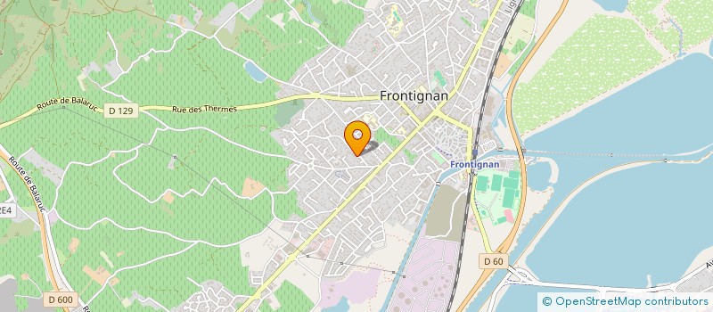 localisation de l'entreprise LE MAS SOULA à FRONTIGNAN