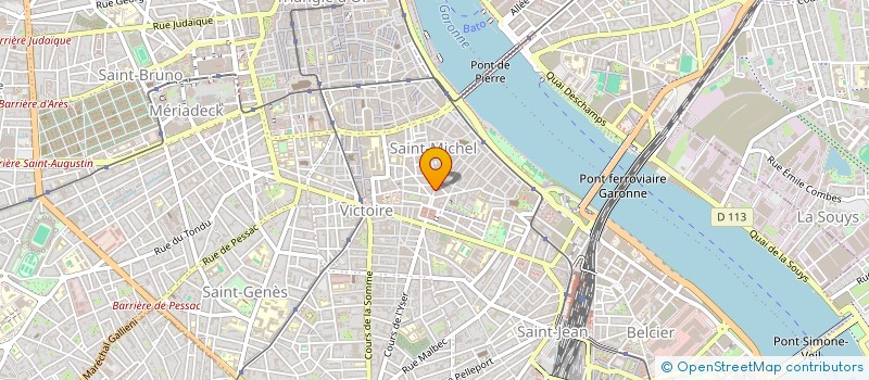 localisation de l'entreprise LE MASCARET à BORDEAUX