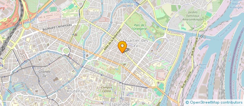 localisation de l'entreprise LE MASQUE à STRASBOURG