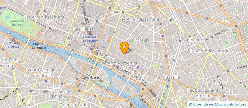 localisation de l'entreprise LE MASQUE DE FER DE MONTROUGE  PARIS