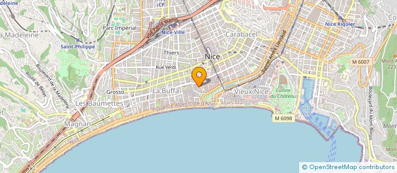 localisation de l'entreprise LE MASSENA à NICE